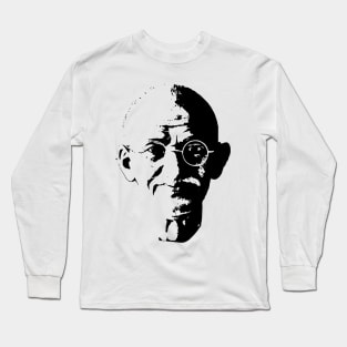 Mahatma Gandhi Long Sleeve T-Shirt